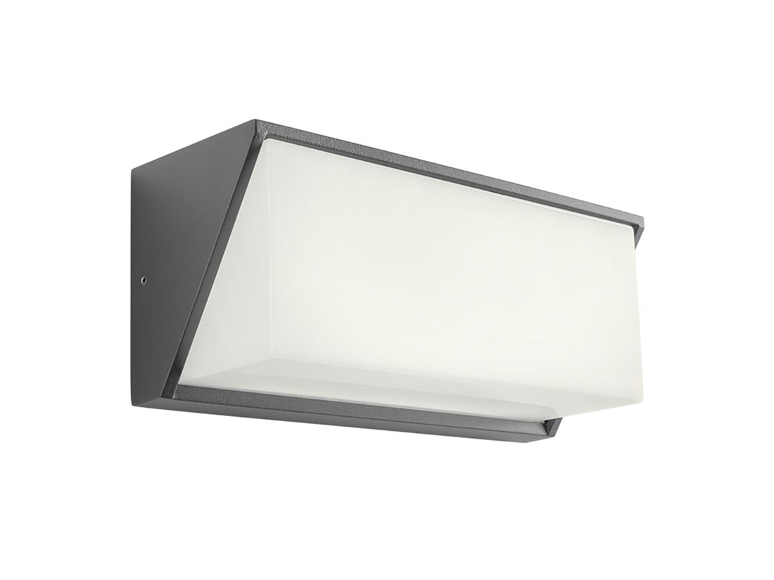 Nástěnné LED svítidlo Spectra tmavě šedé, 16W, 3000K, 25cm