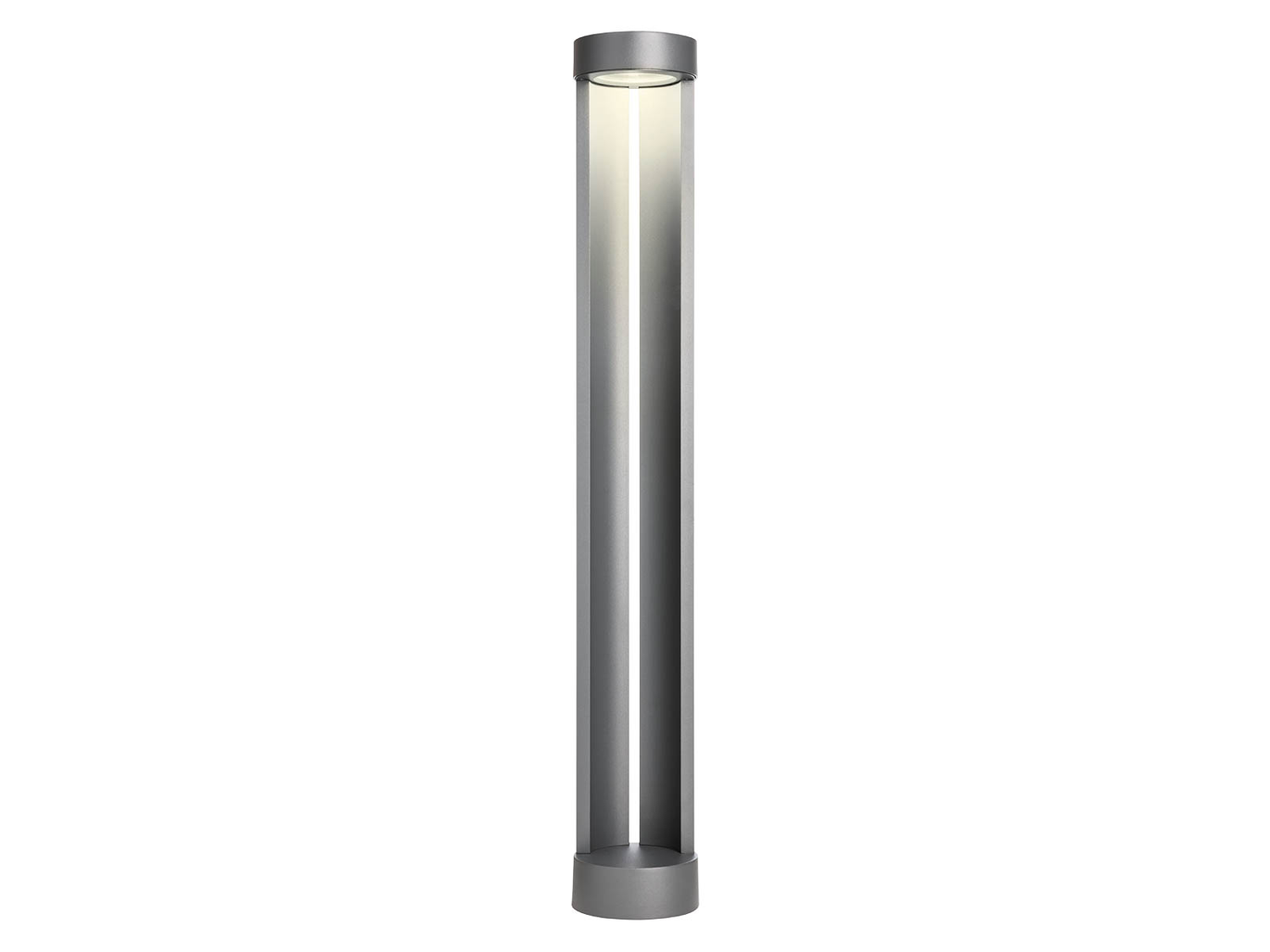 Stojací LED lampa Zeus tmavě šedá, 11,5W, 3000K, 75cm
