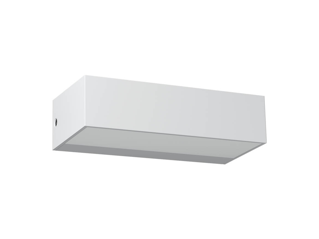 Nástěnné LED svítidlo Lampris bílé, 9,5W, 3000K, 17,2cm