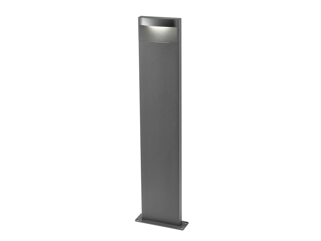 Stojací LED svítidlo Polifemo tmavě šedá, 8W, 3000K, 69,5cm