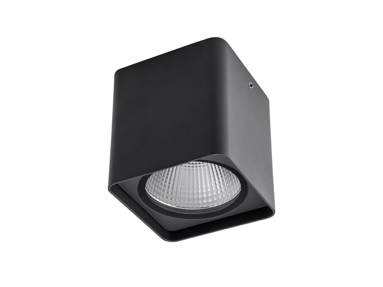 Stropní LED svítidlo Xia tmavě šedé, 20W, 4000K, 9,5cm