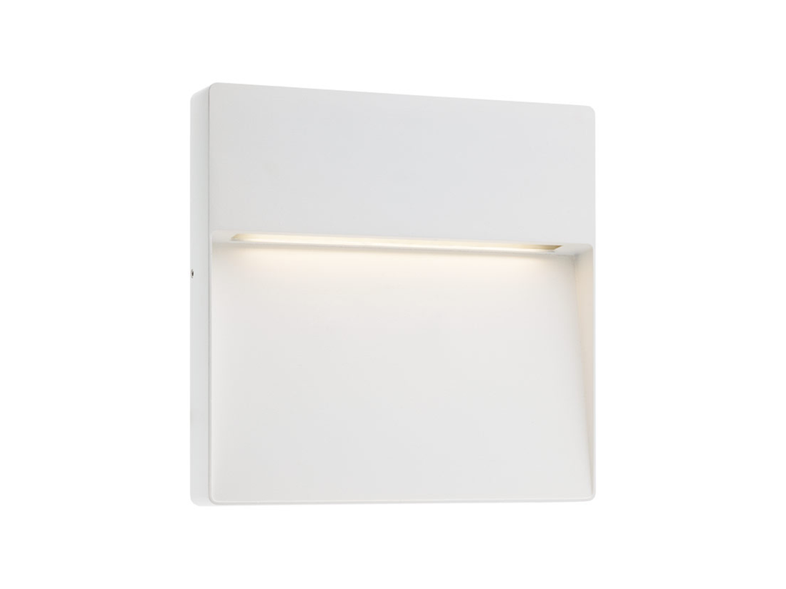 Nástěnné LED svítidlo Even matně bílé, 9W, 3000K, 21,5cm