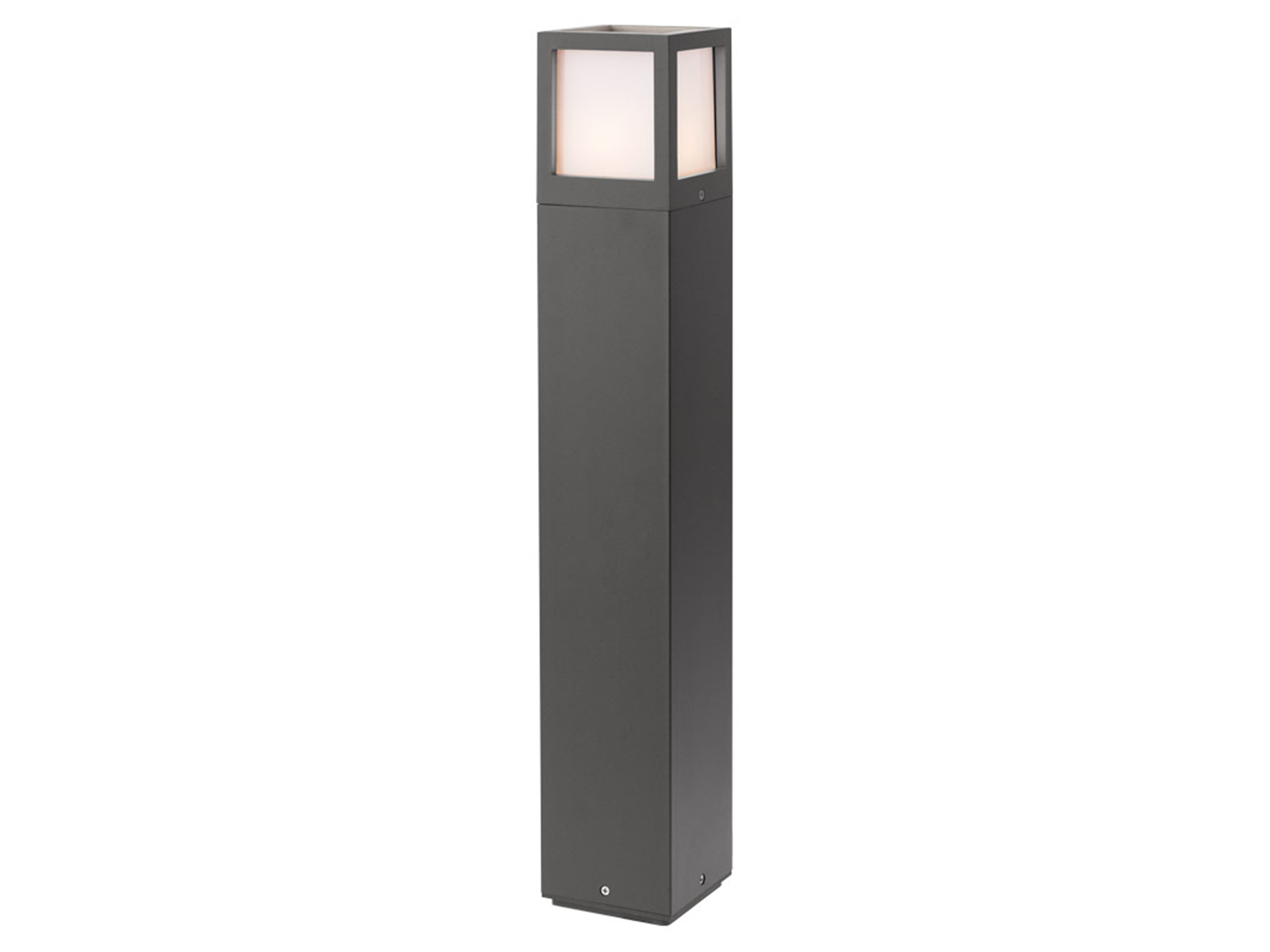 Stojací svítidlo Brick tmavě šedé, E27, 65cm