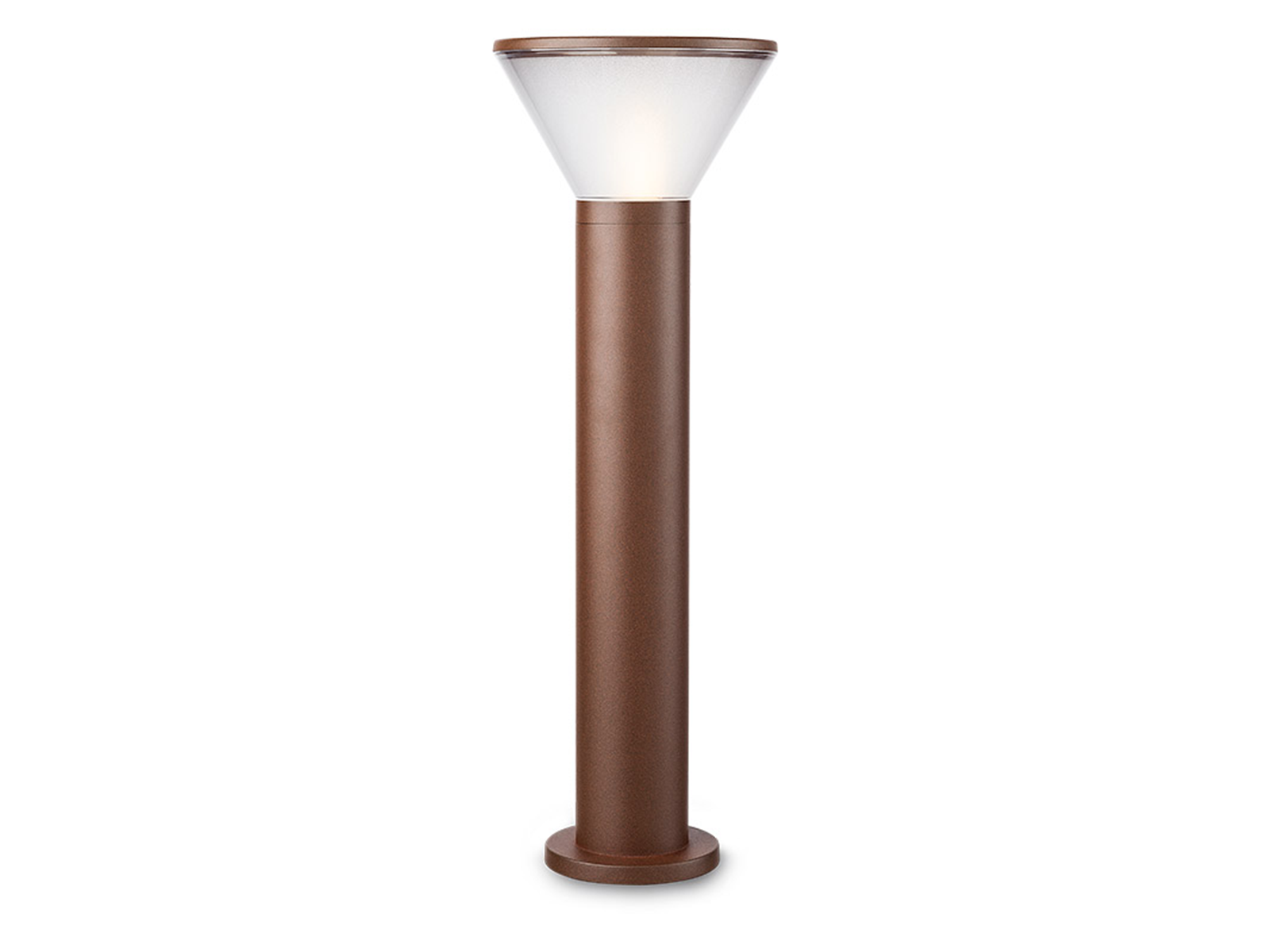 Stojací svítidlo Wit tmavě hnědé, E27, 65cm