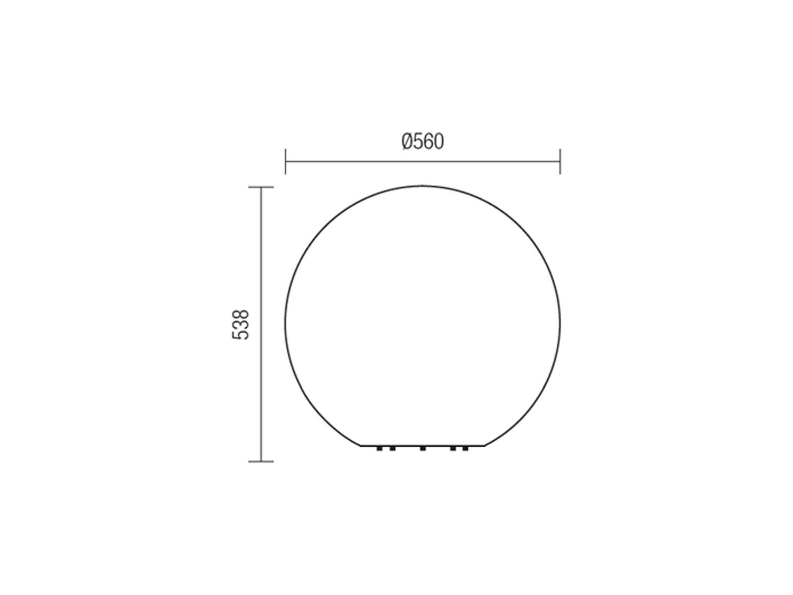 Dekorativní svítidlo Baloo opal, E27, ø56cm
