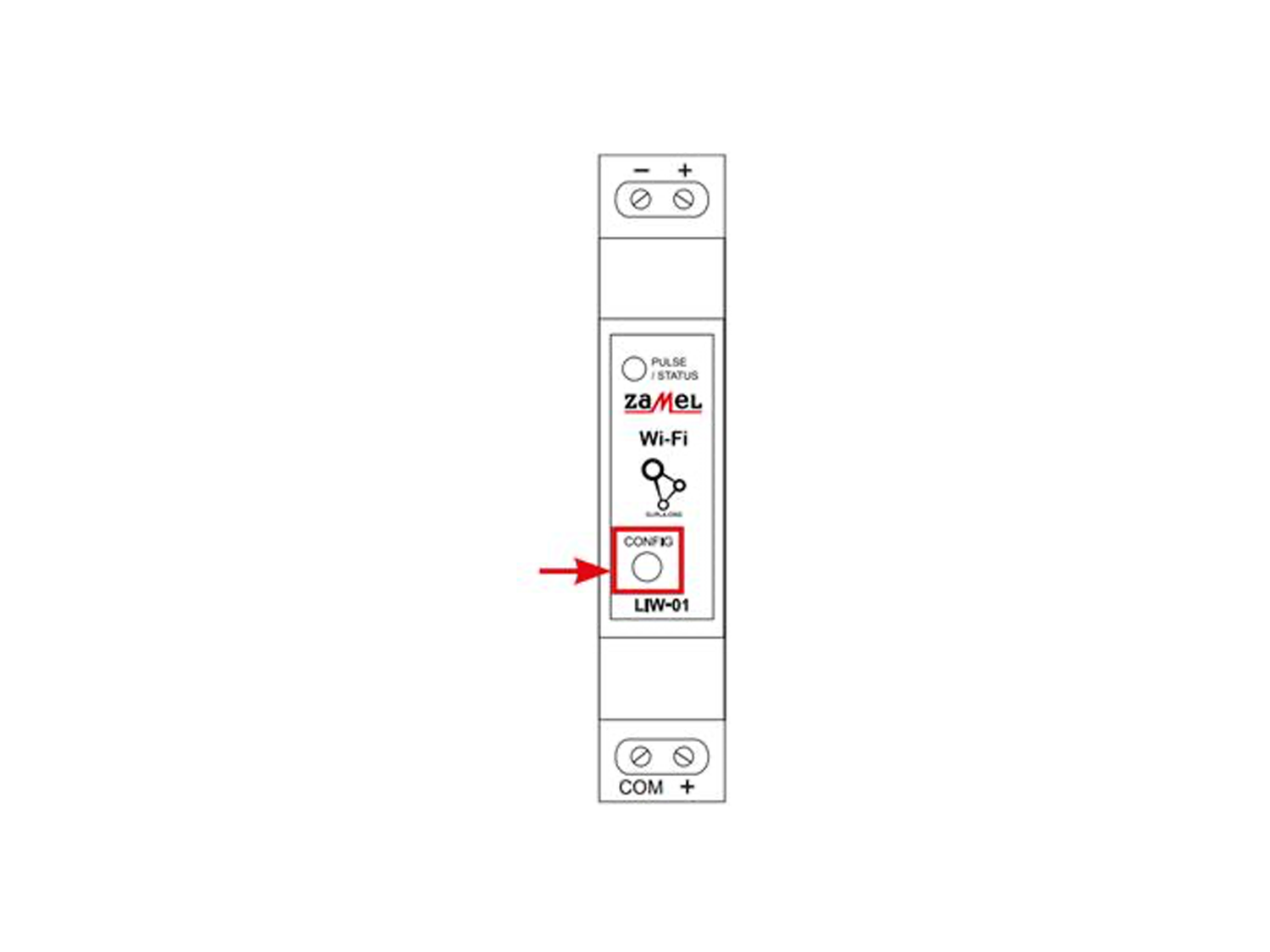Wi-Fi snímač pro měření spotřeby Supla LIW-01