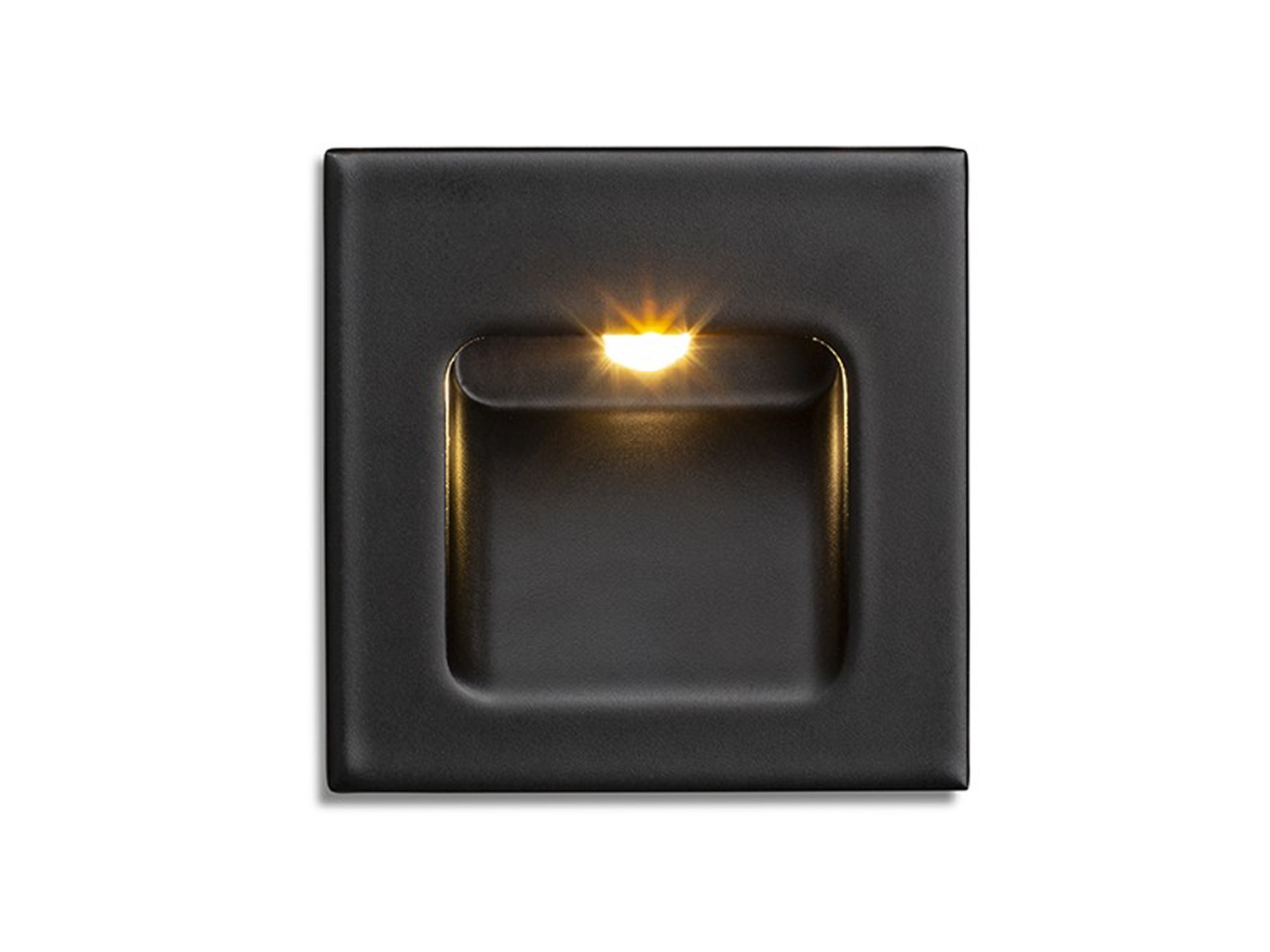 Zápustné LED svítidlo AMARO, černé, 230V, 3W, 60°, 3000K