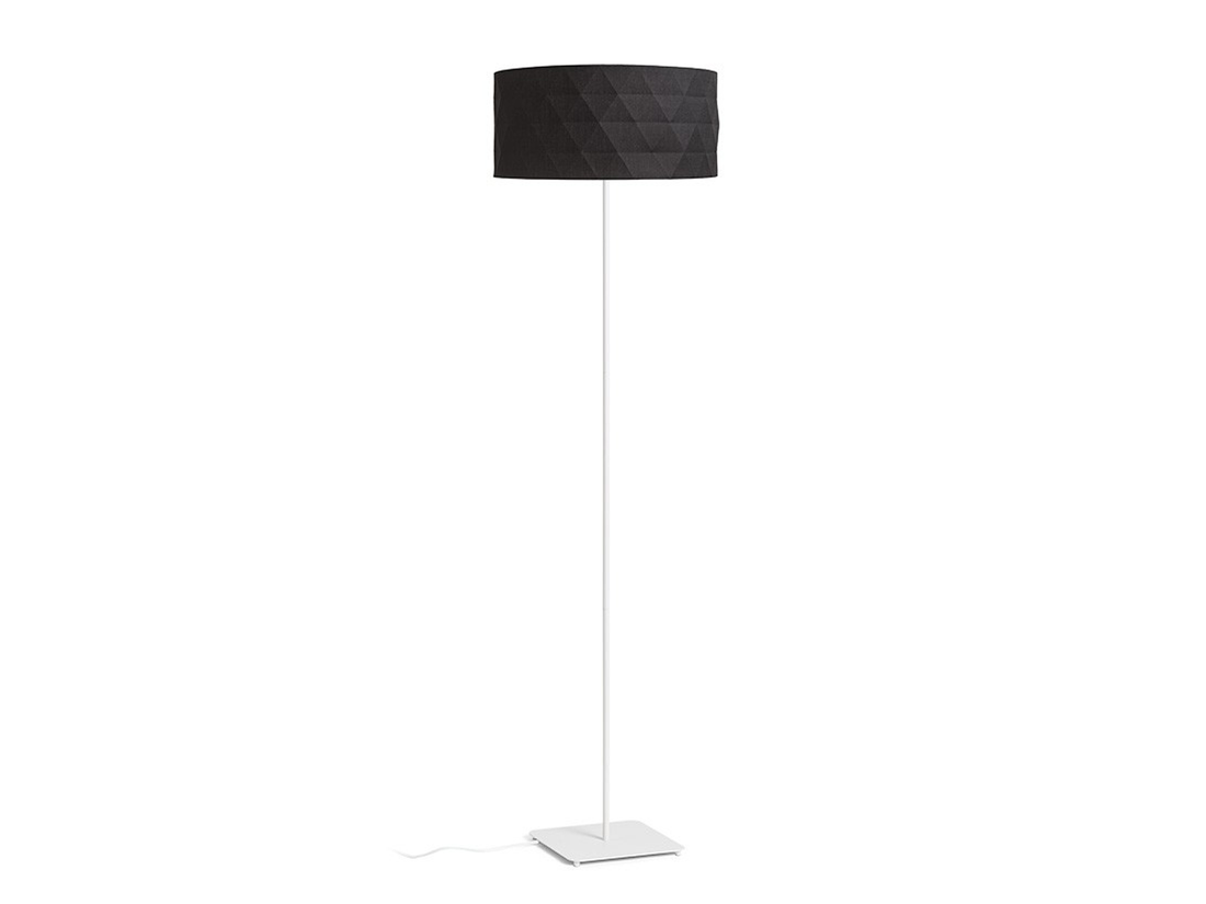 Stojanová lampa CORTINA/JAKARANDA, černá/bílá, E27, 148cm