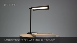 Stolní LED lampa Levi černá, 5,5W, 3000K/6500K, 32,8cm