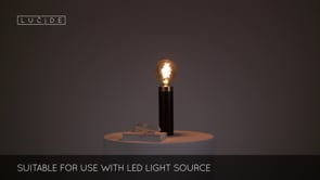 Stolní lampa Selin černá, E27, 20cm