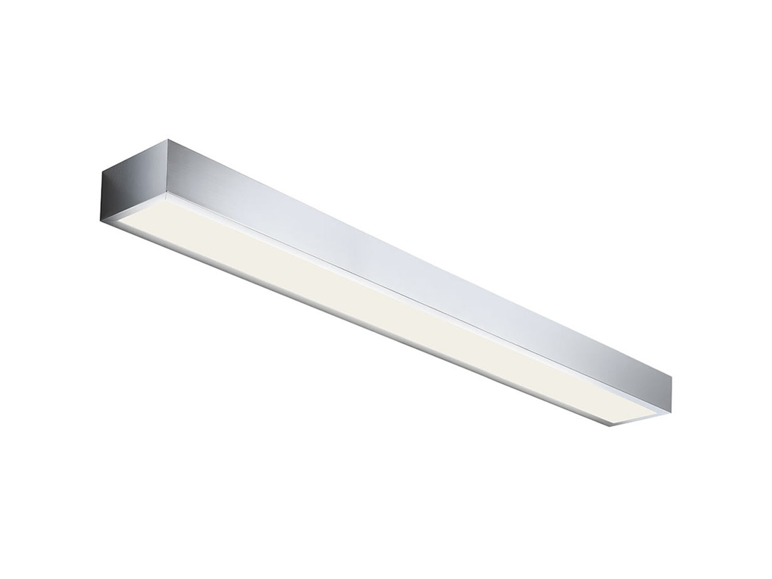 Koupelnové nástěnné LED svítidlo Horizon chrom, 24W, 3000K, 90cm