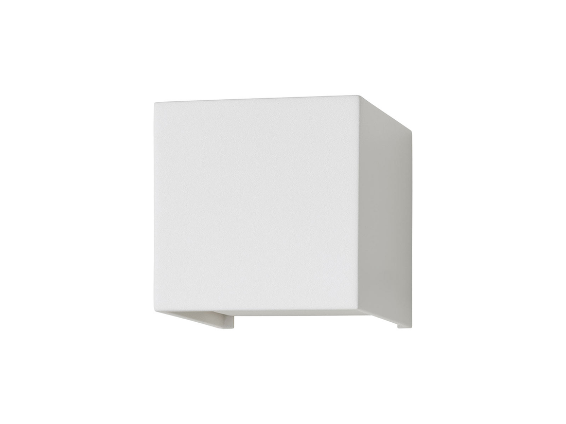 Nástěnné LED svítidlo Amplitude matně bílé, 7W, 3000K, 9cm
