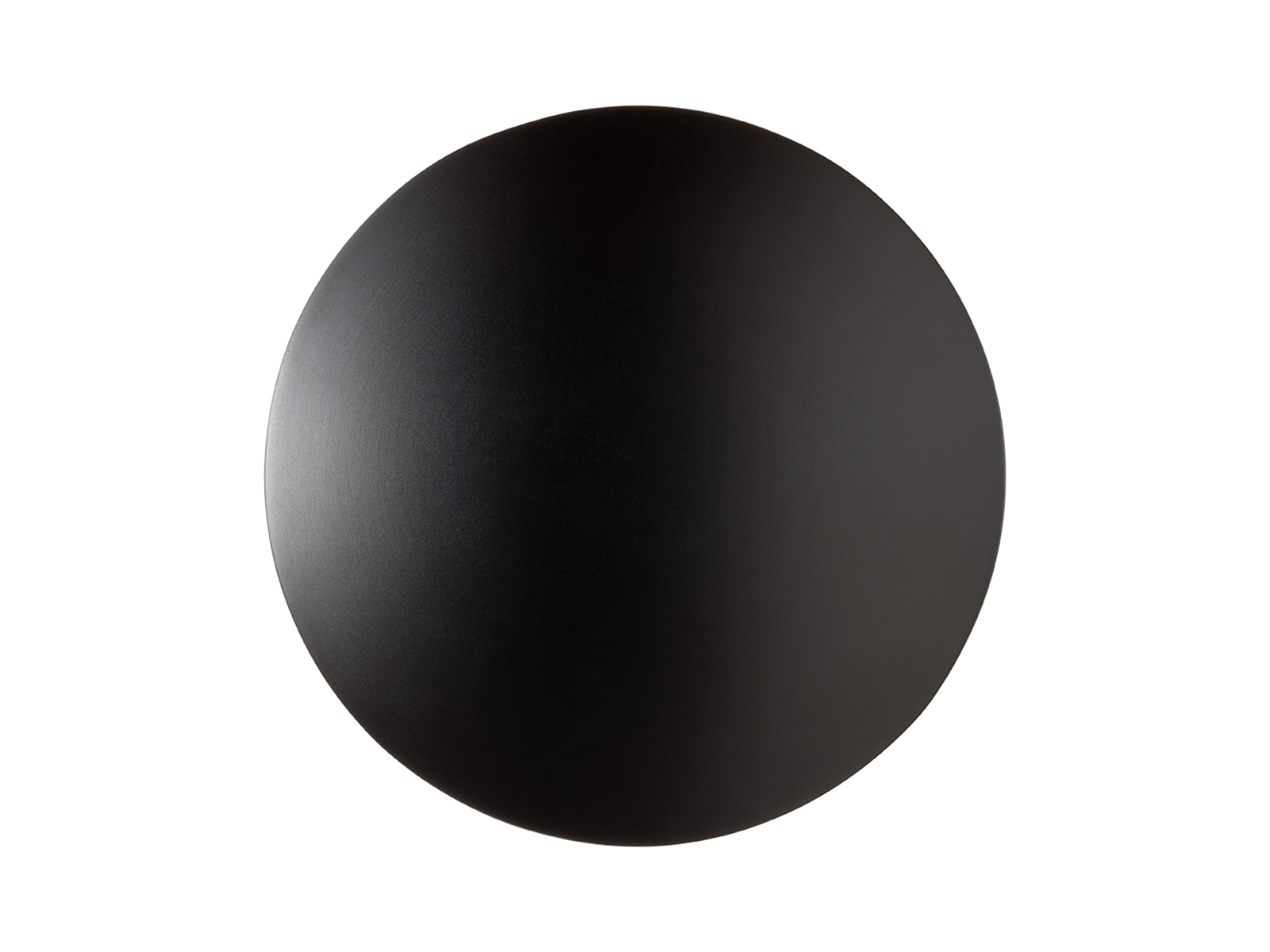 Nástěnné LED svítidlo Umbra matně černé, 18W, 3000K, ø26cm