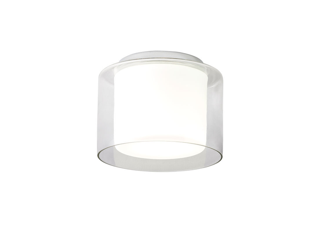 Koupelnové stropní svítidlo Naji chrom, E27, ø23cm