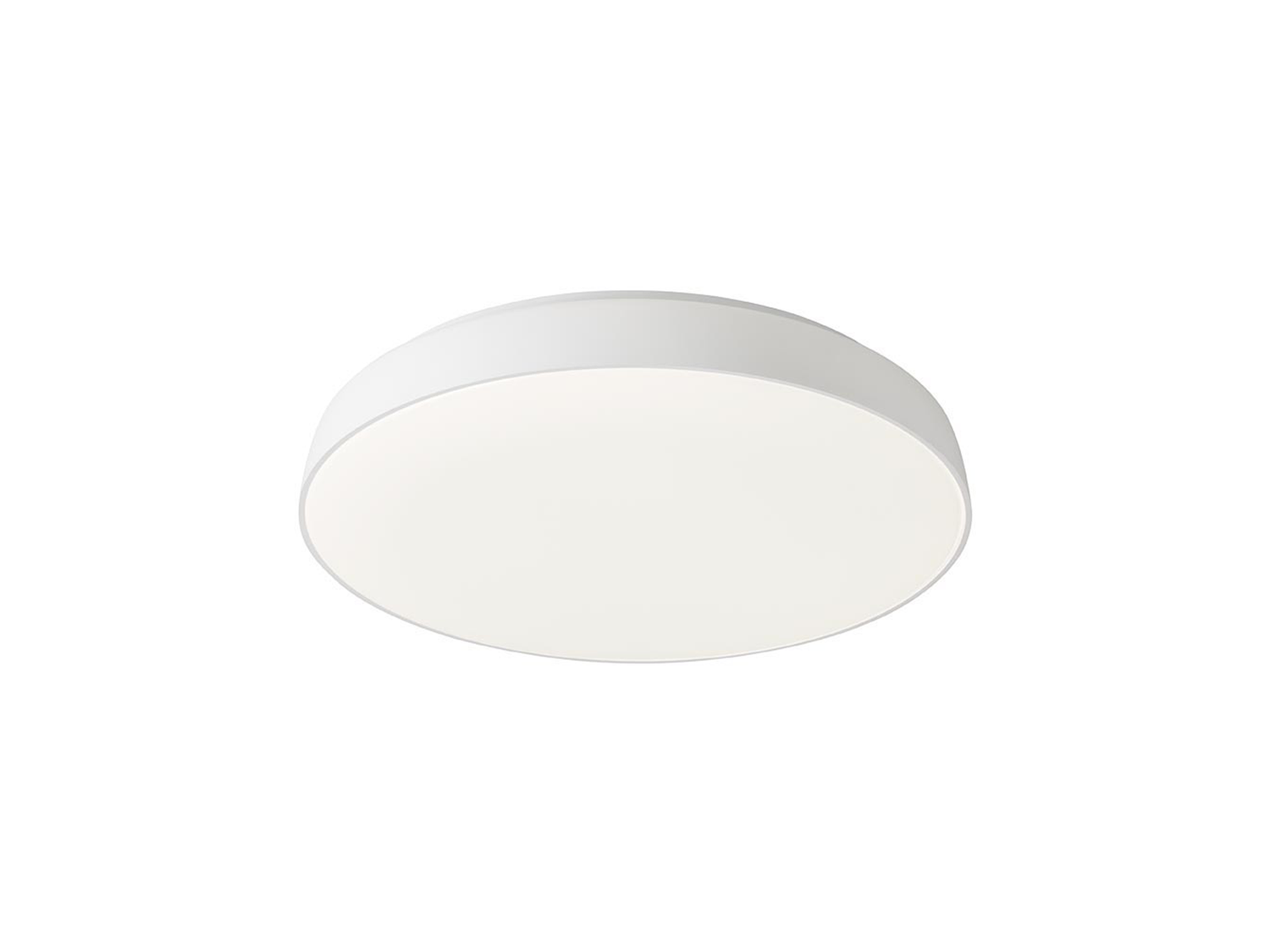 Stropní LED svítidlo Erie matně bílé, 24W, 3000K, ø41cm