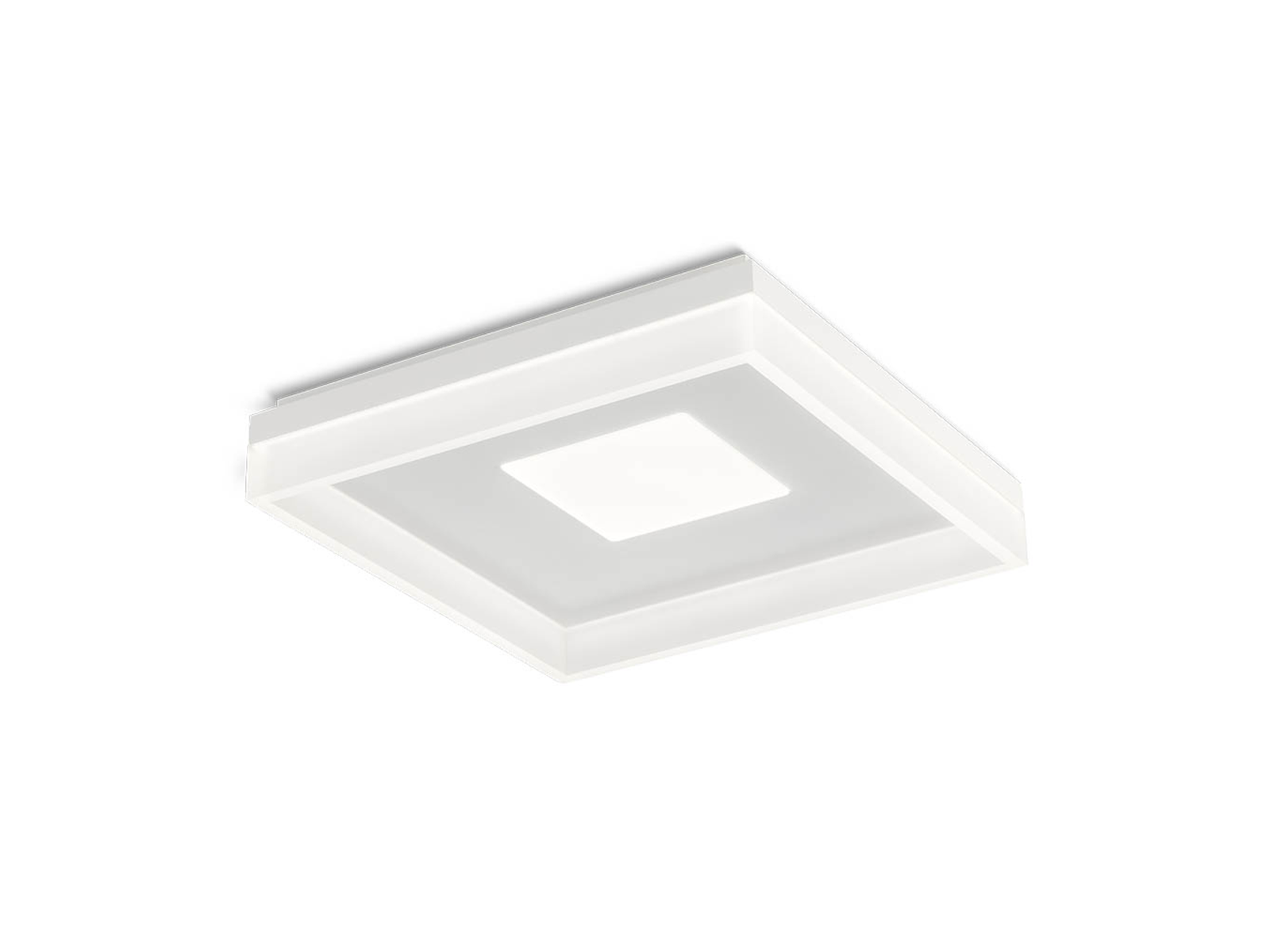 Stropní LED svítidlo stmívatelné Maya pískově bílé, 43W, 3000K, 42cm