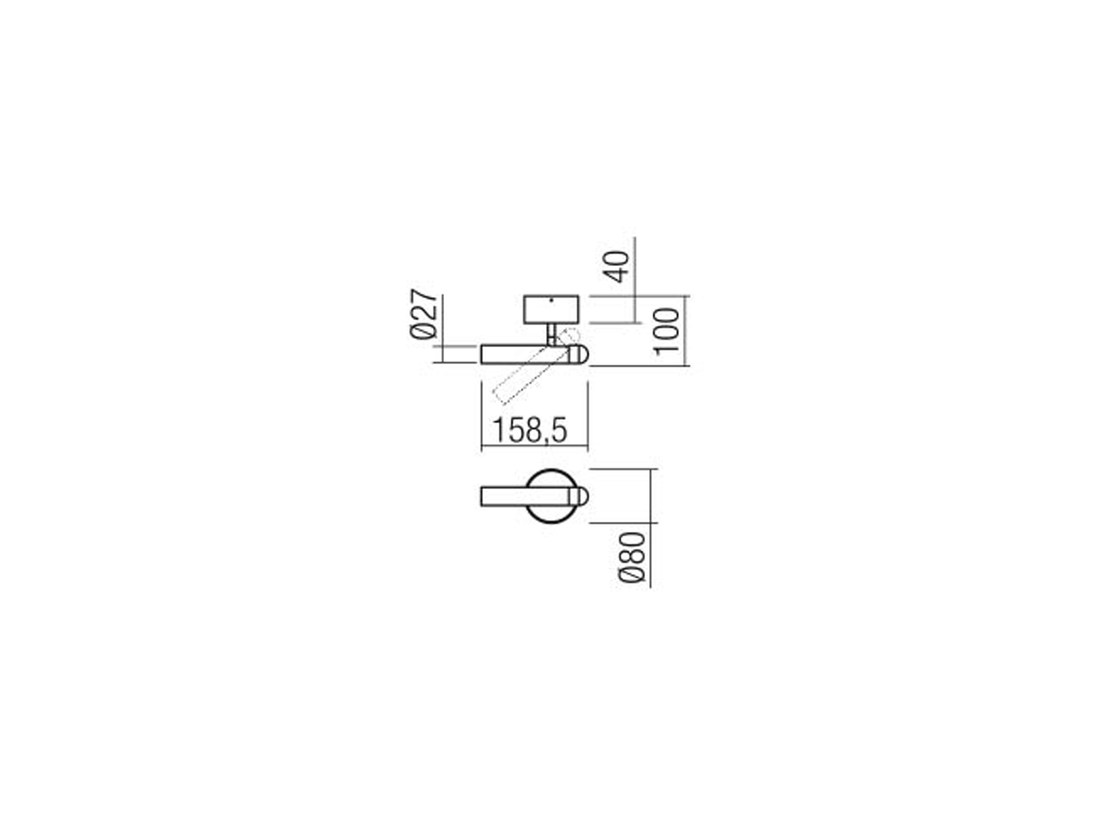 Stropní LED svítidlo Ferro pískově bílá, 4,5W, 3000K, 15cm