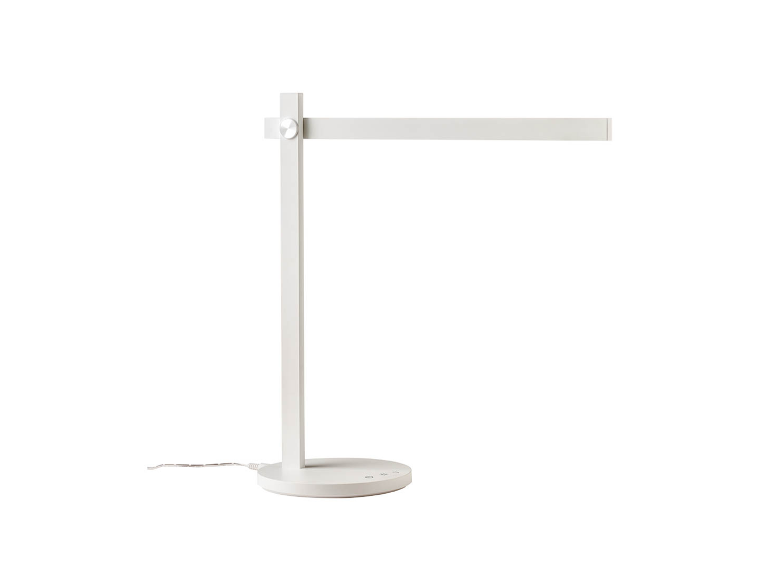 Stolní LED lampa Omeo pískově bílá, 5,5W, 3000, 4500, 6500K, 43cm