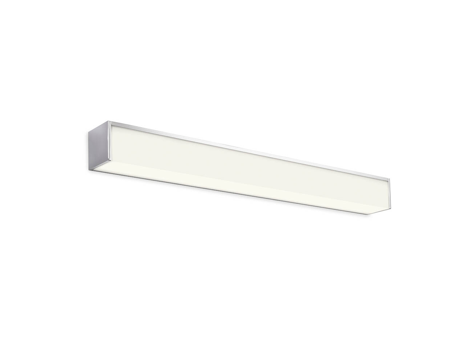 Koupelnové nástěnné LED svítidlo Thela chrom, 17W, 3000K, 60cm