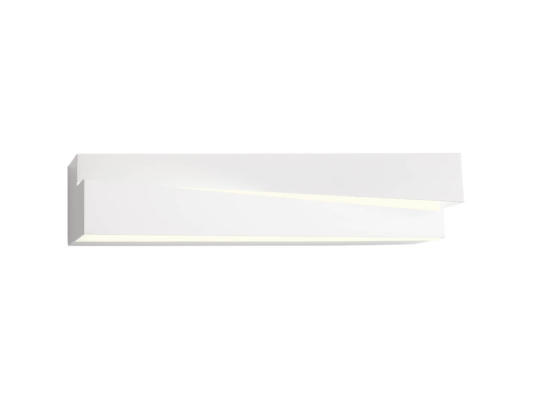 Nástěnné LED svítidlo Zigo pískově bílé, 14W, 3000K, 28cm