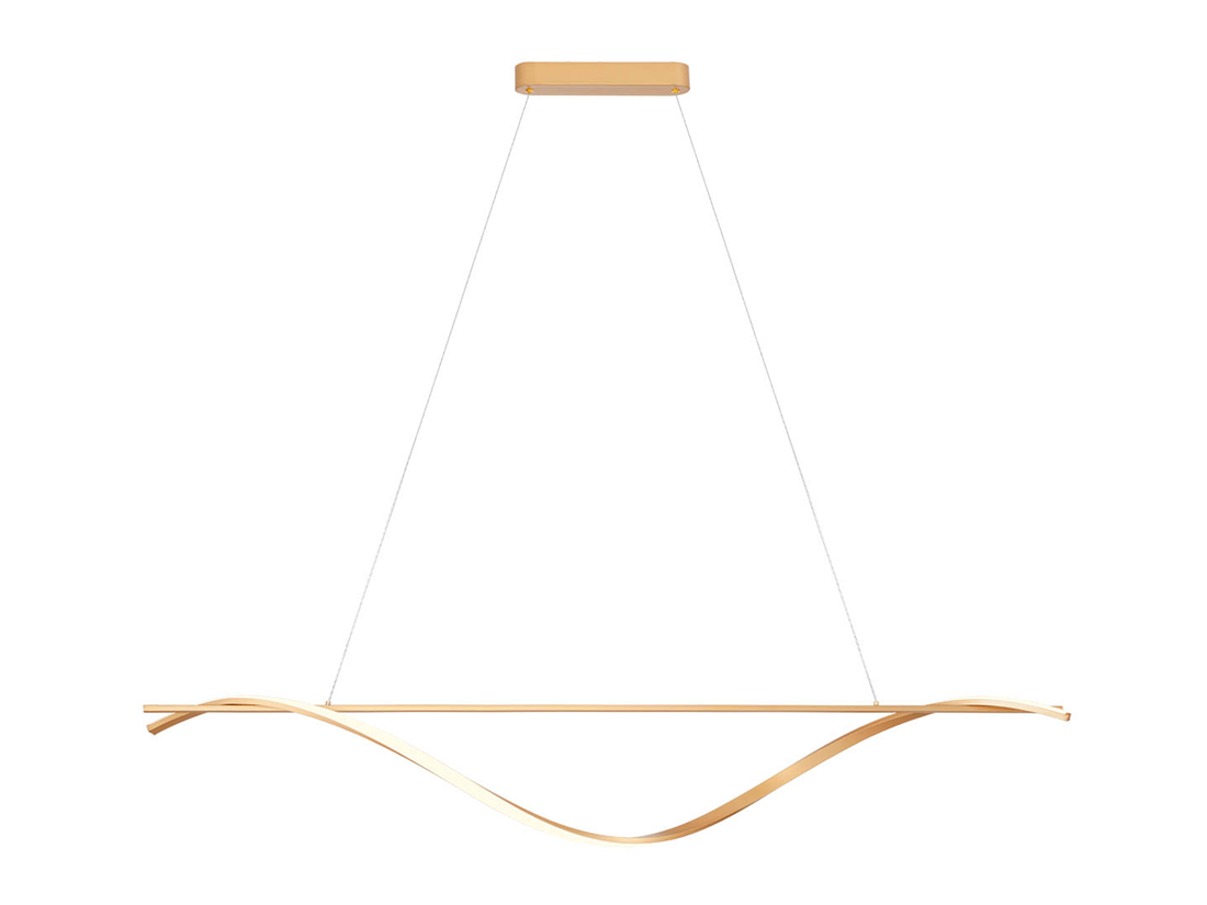 Závěsné LED svítidlo stmívatelné Savage bronz, 32W, 3000K, 150cm