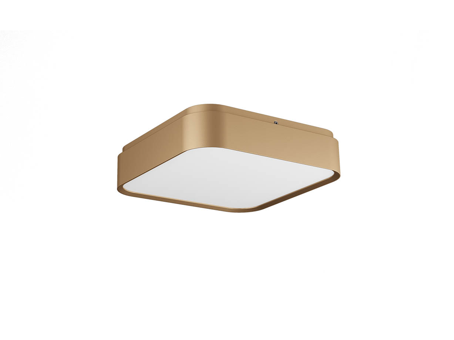 Stropní LED svítidlo stmívatelné Yomo zlaté, 32W, 3000K, 29cm