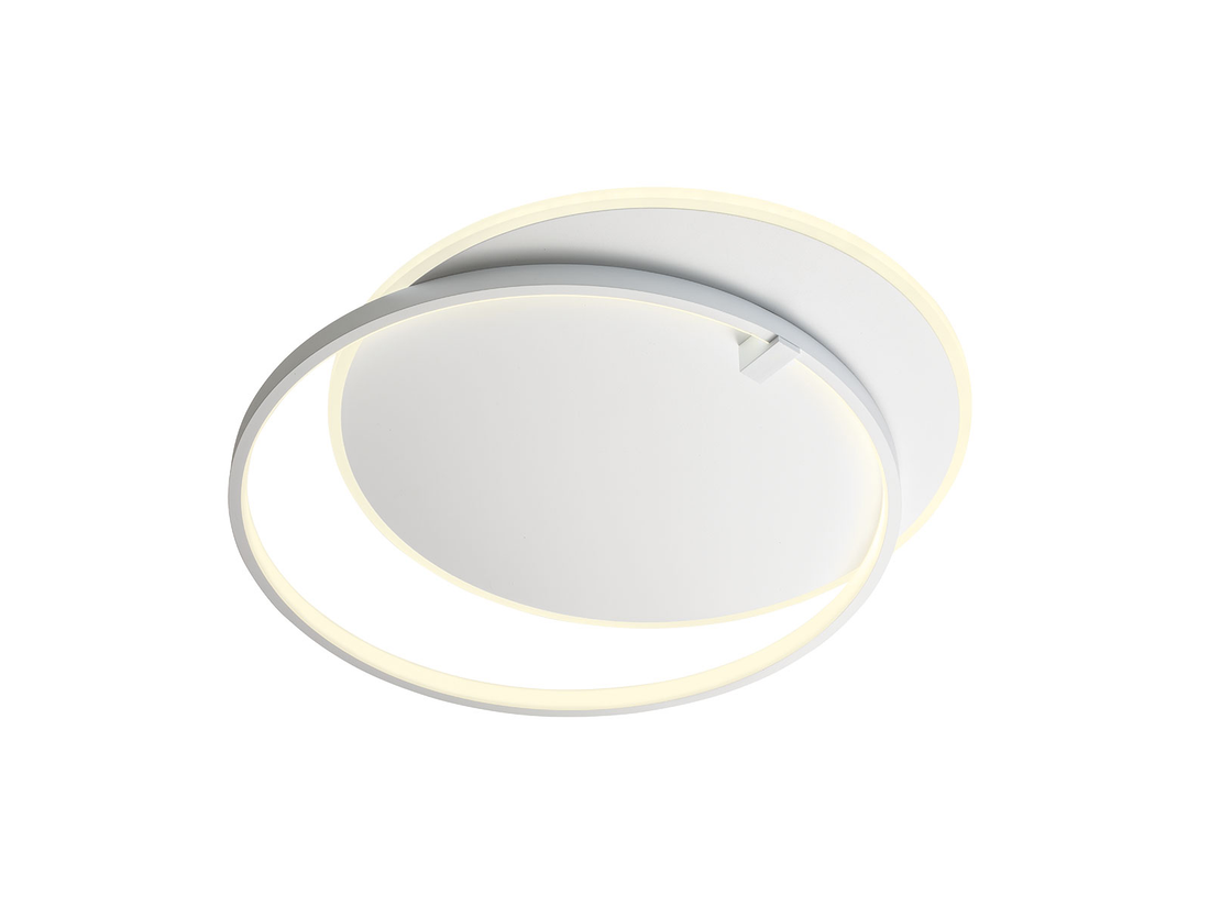 Stropní LED svítidlo Arp pískově bílá, 45W, 3000K, 57cm