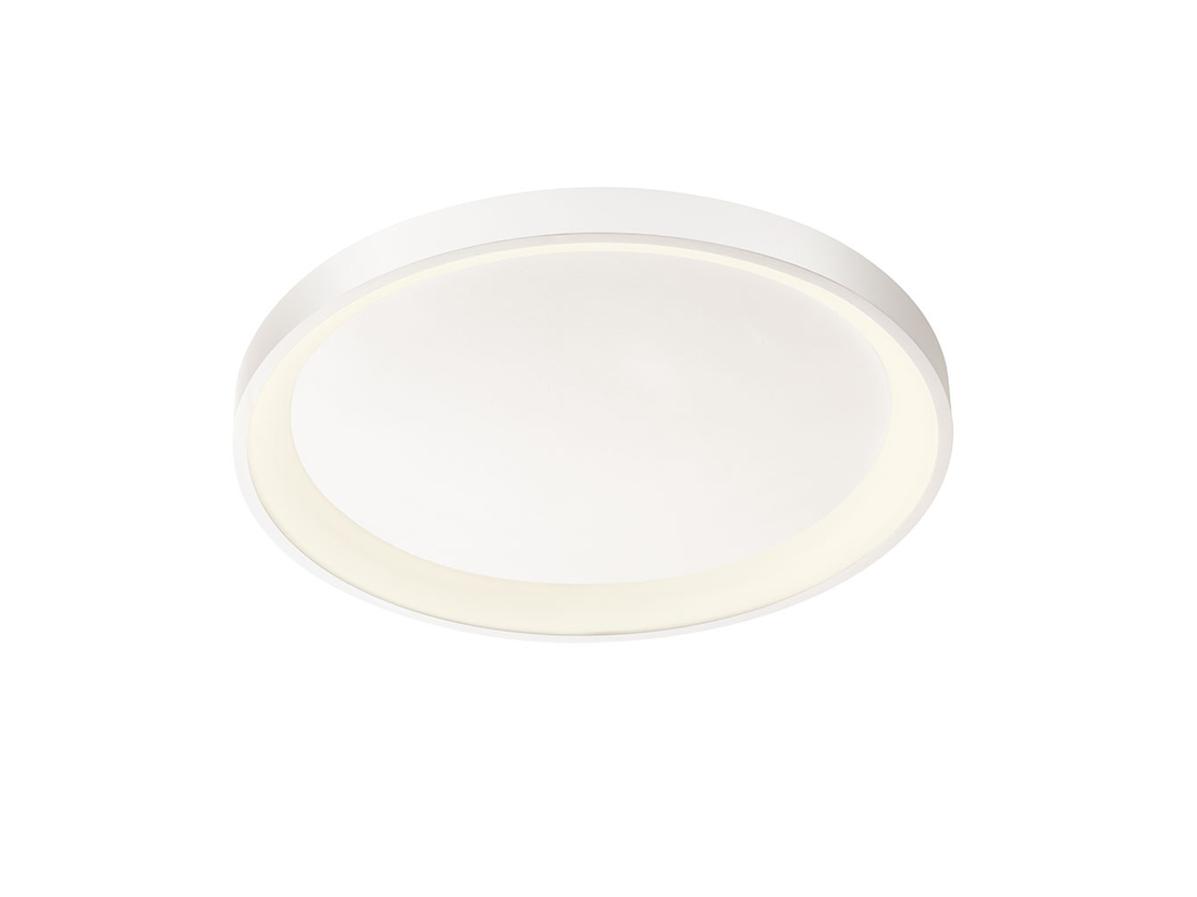 Stropní LED stmívatelné svítidlo Iconic pískově bílé, 40W, 3000K, ø48cm