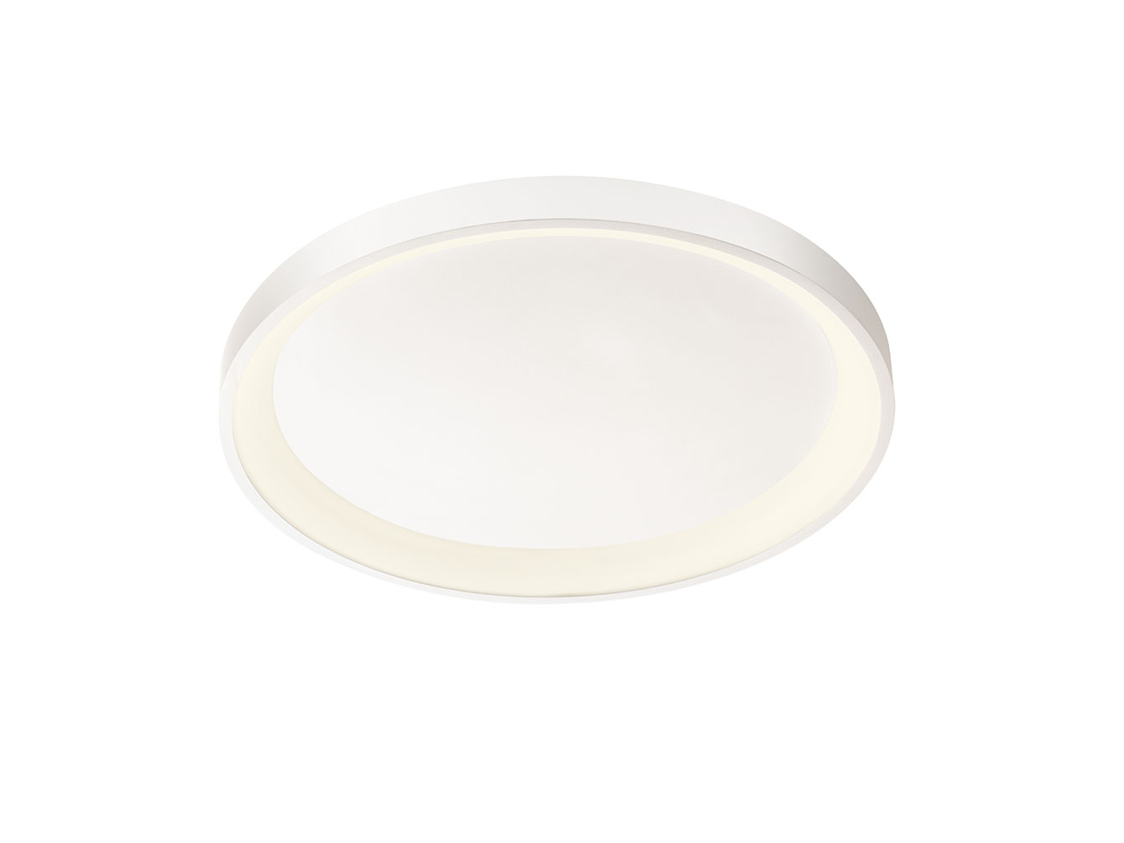 Stropní LED stmívatelné svítidlo Iconic pískově bílé, 40W, 3000K, ø48cm