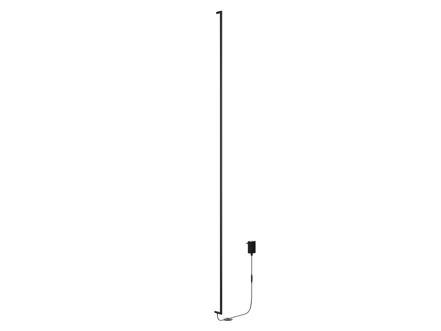 Nástěnné LED svítidlo Stick černé, 36W, 3000K, 161cm