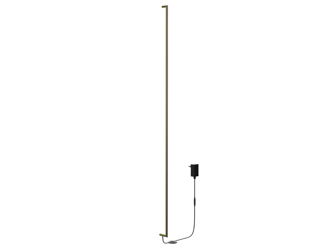 Nástěnné LED svítidlo Stick mosaz, 48W, 3000K, 211cm