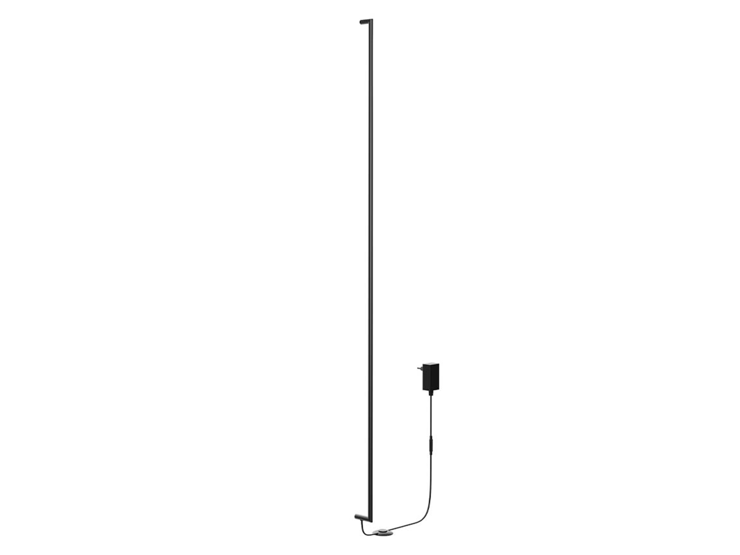 Nástěnné LED svítidlo Stick černé, 48W, 3000K, 211cm