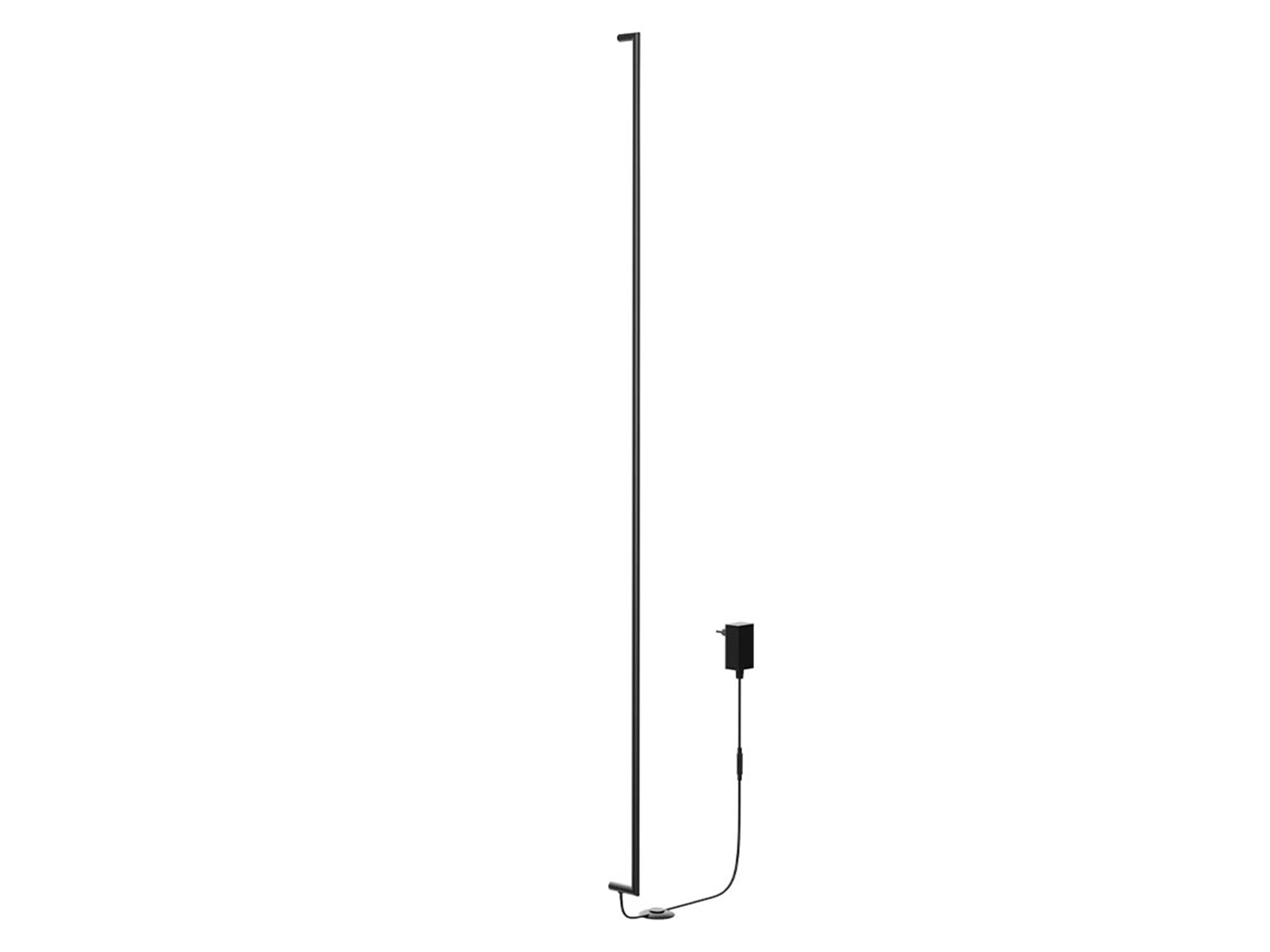 Nástěnné LED svítidlo Stick černé, 48W, 3000K, 211cm