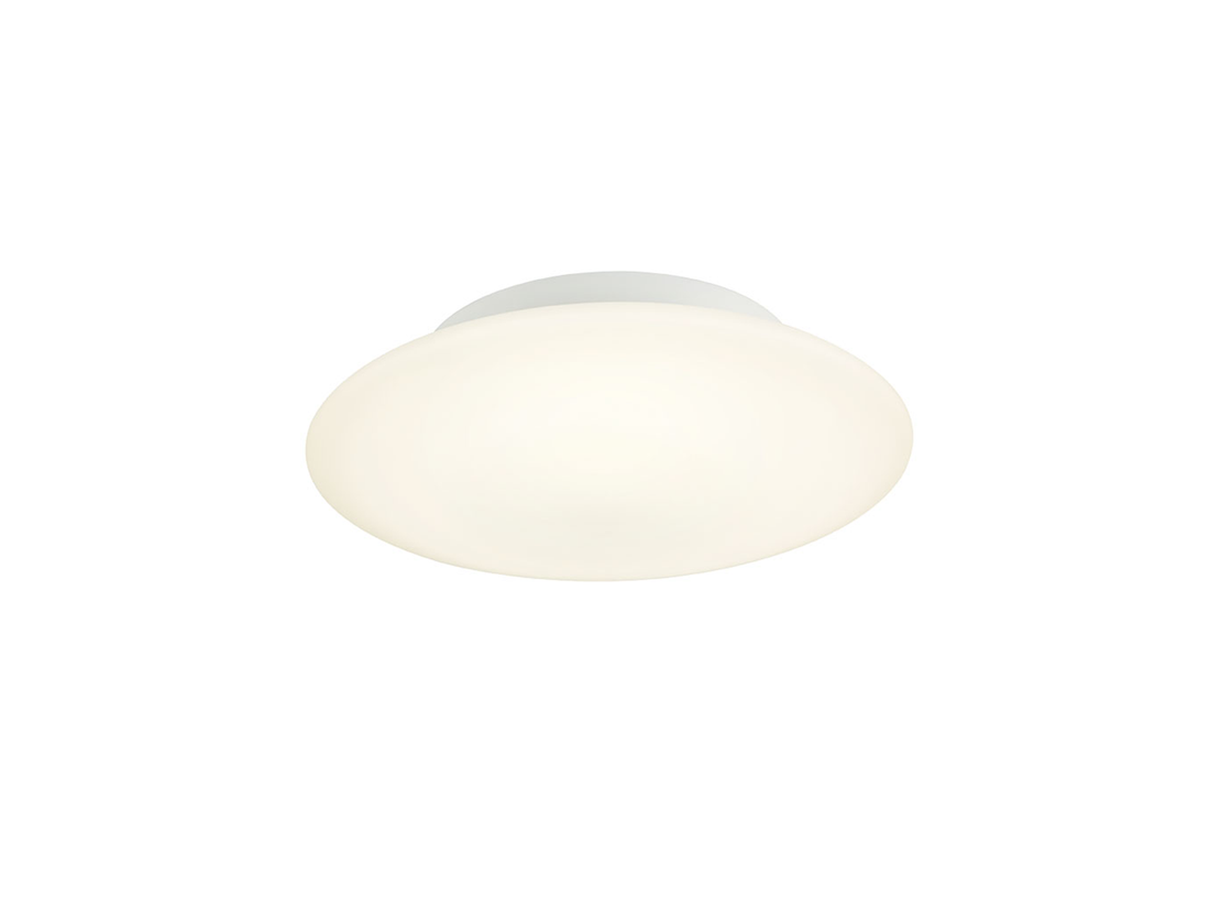 Stropní LED svítidlo Antiba bílé, 17W, 3000K, ø28,5cm, IP44