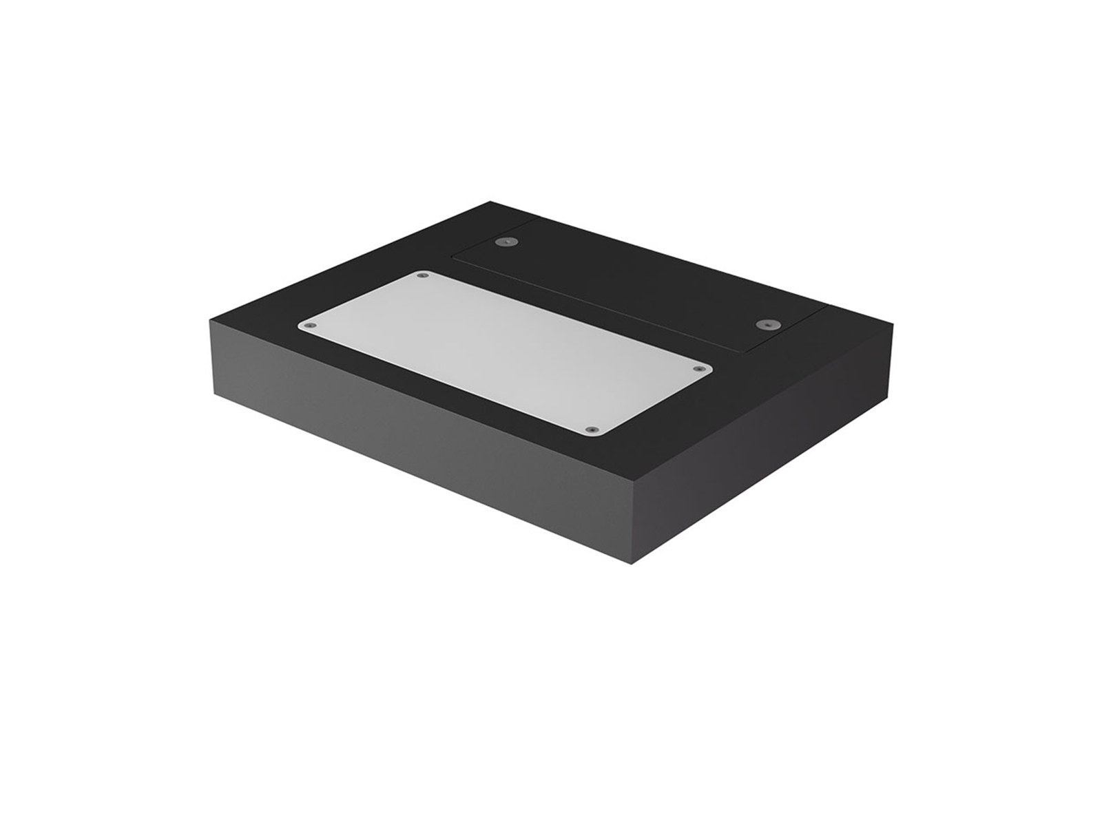 Nástěnné LED svítidlo Lamina pískově černé, 15W, 3000K, 16cm