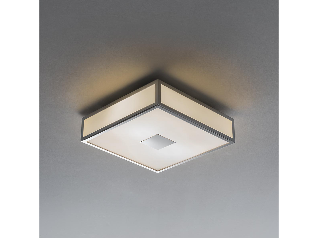 Stropní svítidlo Ego chrom, 2xE27, 28cm, IP44