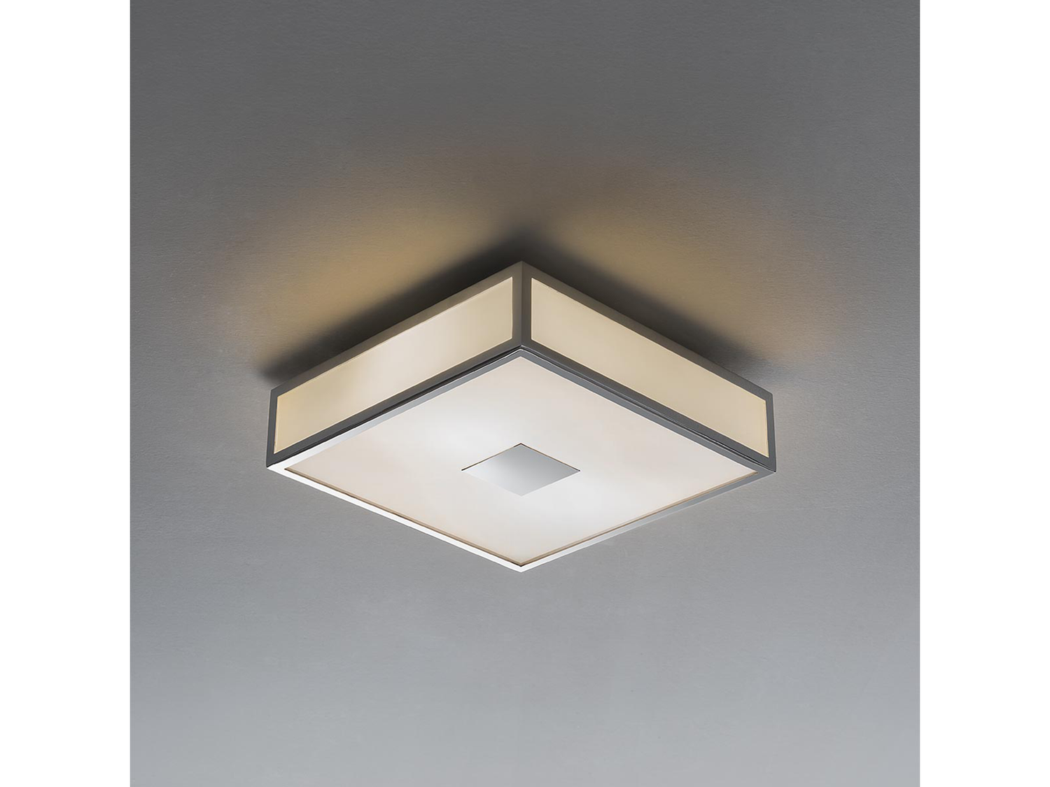 Stropní svítidlo Ego chrom, 2xE27, 28cm, IP44