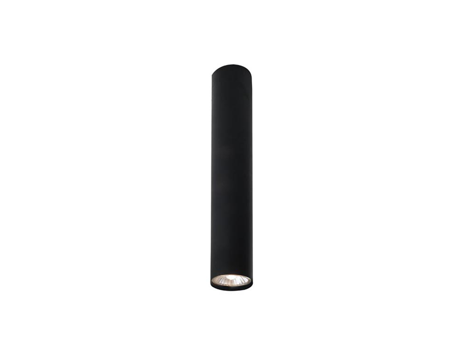 Stropní svítidlo černé, 1xGU10, 40cm