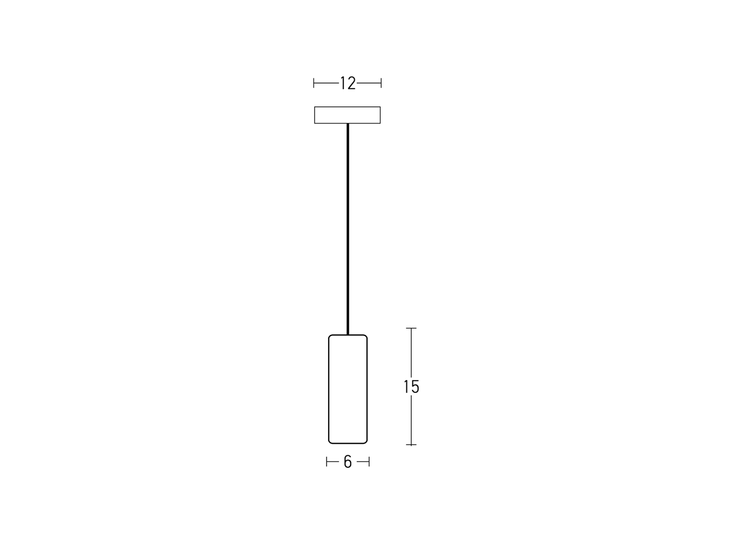 Závěsné svítidlo z bílého mramoru, 1xE27, 15cm