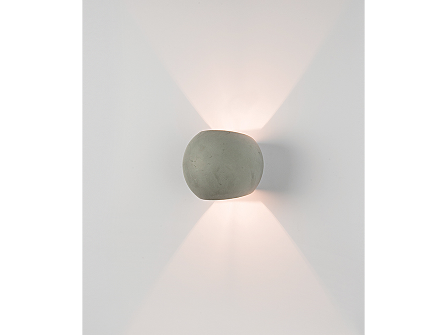 Nástěnné svítidlo z betonu, 1xG9, 13cm