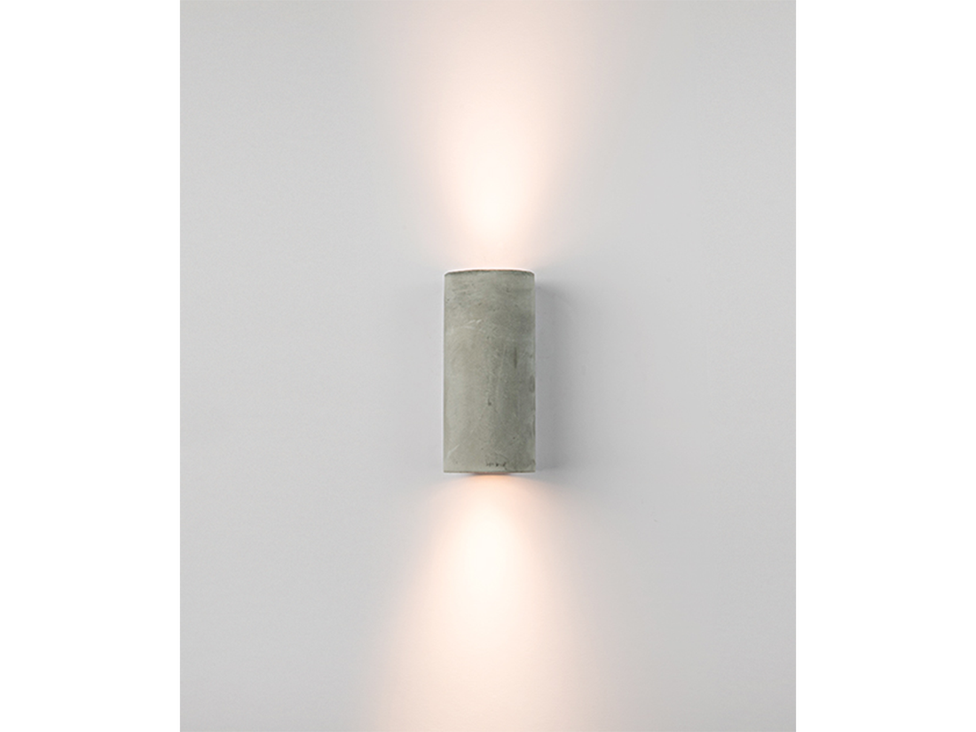 Nástěnné svítidlo z betonu, 1xGU10, 16cm