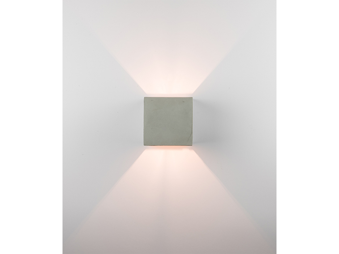 Nástěnné svítidlo z betonu, 1xG9, 11cm