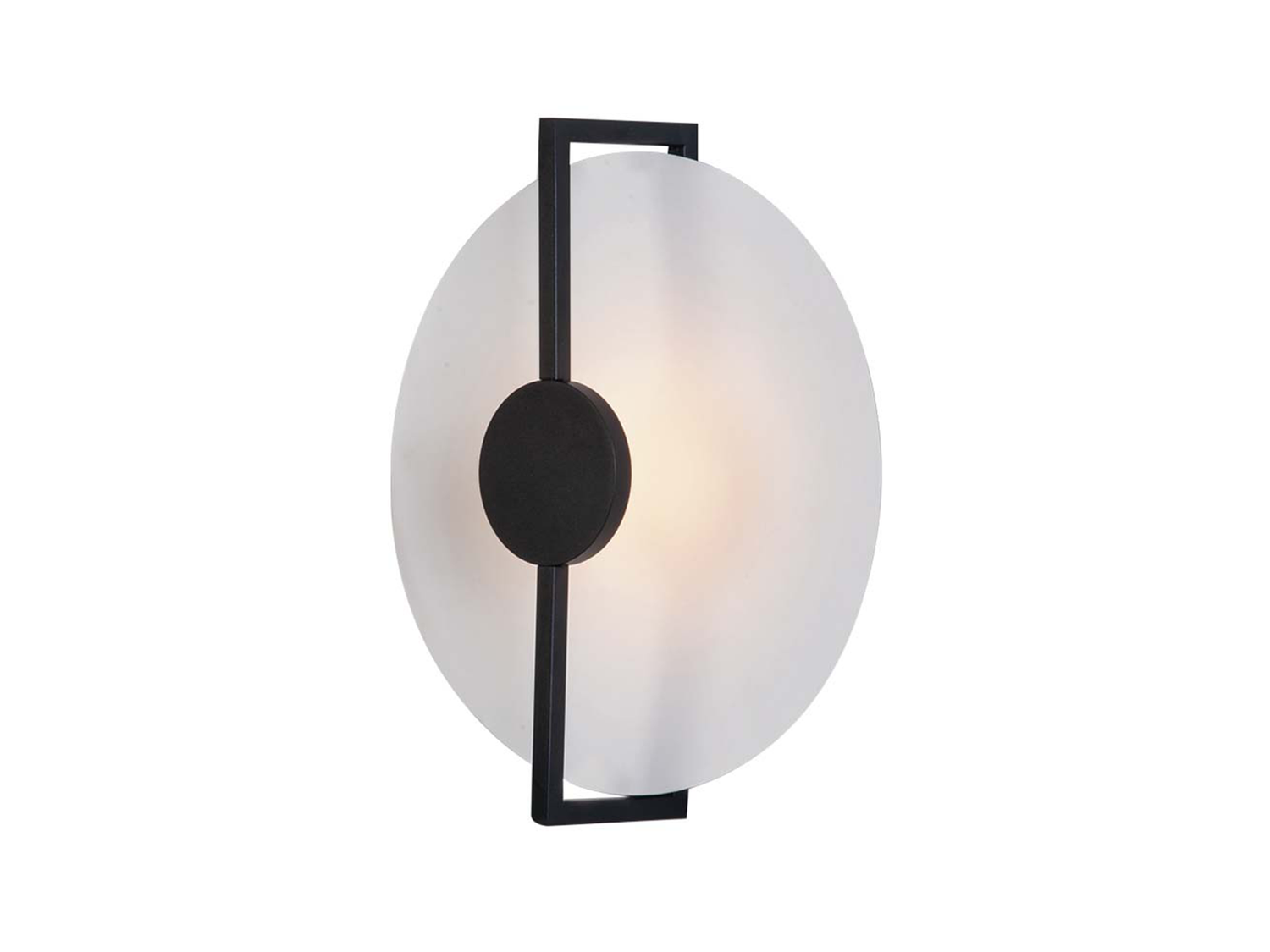 Nástěnné LED svítidlo černo/bílé, 13W, 3000K, 38cm