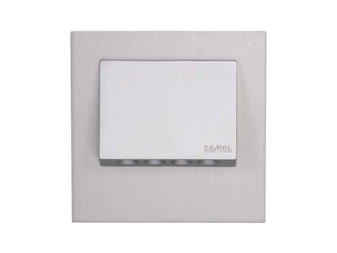 Svítidlo LED do KU krabice pod omítku LEDIX NAVI 230V AC, hliník, teplá bílá, IP20