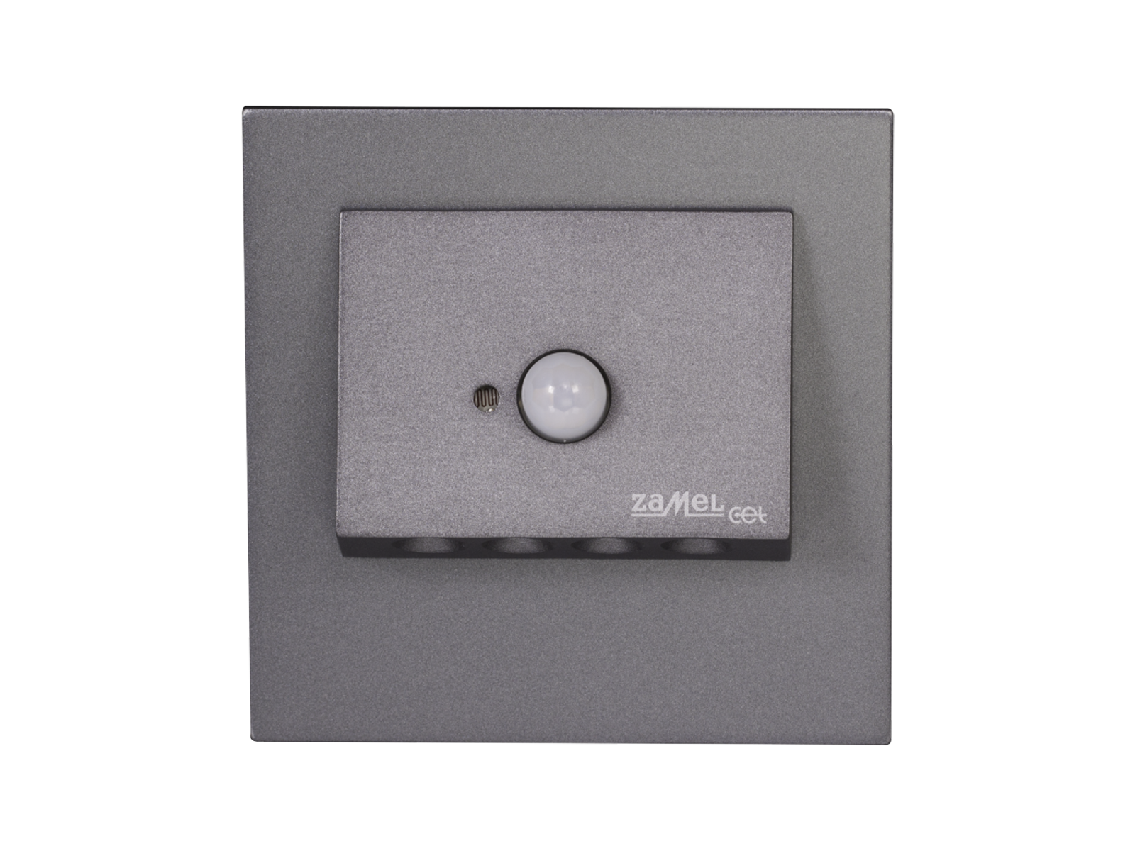 Svítidlo LED se senzorem do KU krabice LEDIX NAVI 14V DC, grafit, teplá bílá, IP20