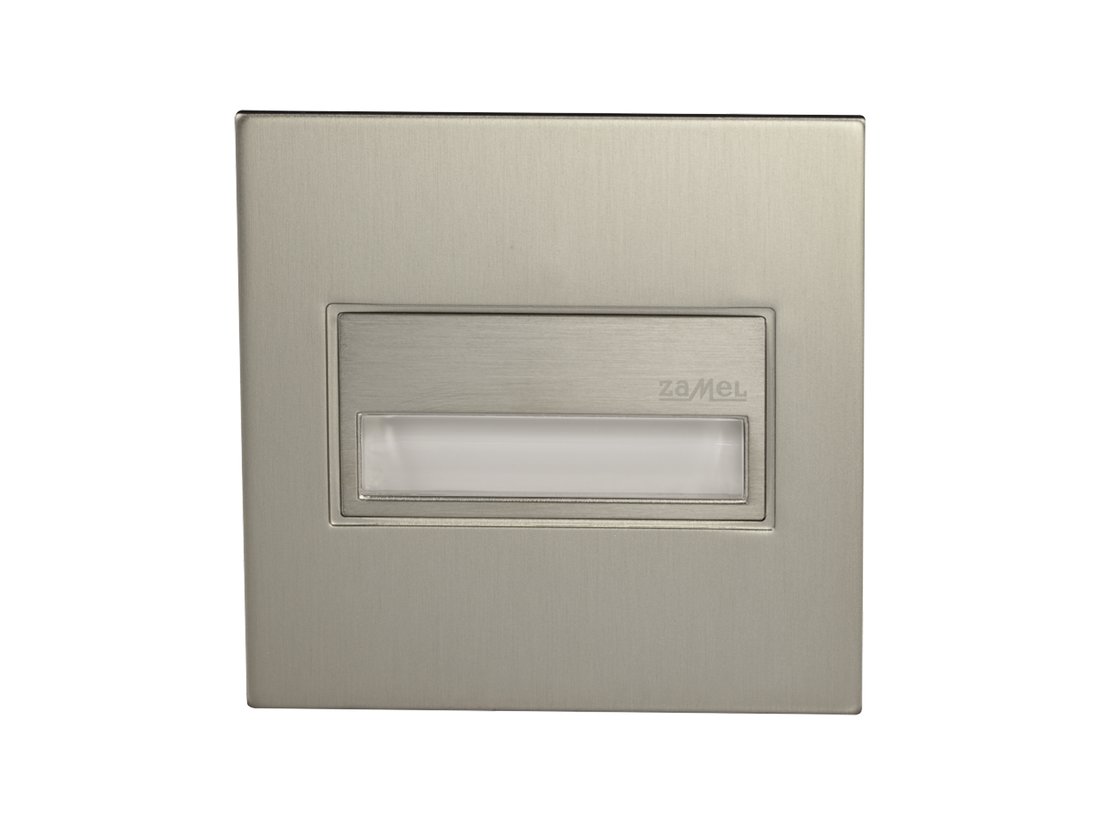 Svítidlo LED do KU krabice pod omítku LEDIX SONA 14V DC, kartáčovaná ocel, teplá bílá, IP44