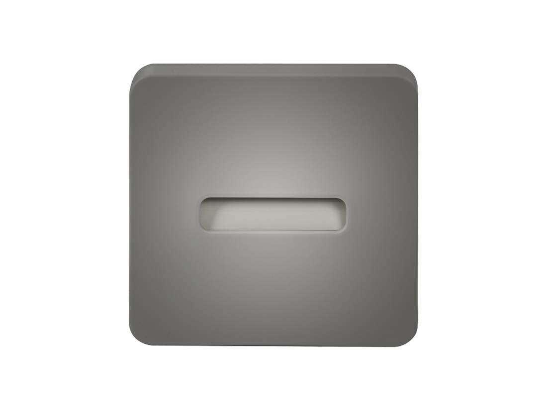 Svítidlo LED na omítku LEDIX LAMI 12V DC, šedá, teplá bílá, IP20