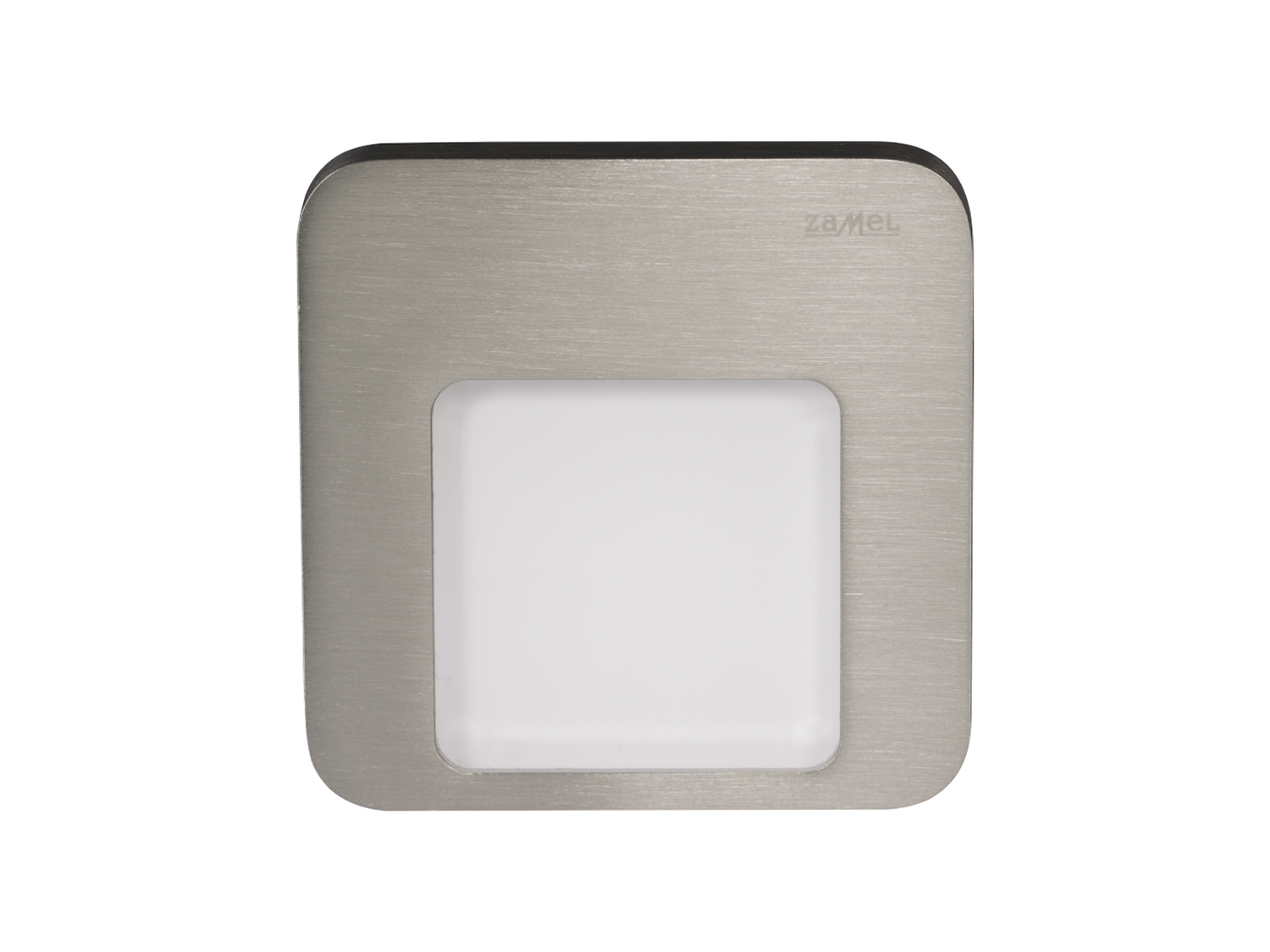Svítidlo LED do KU krabice pod omítku LEDIX MOZA 230V AC, nerezová ocel, teplá bílá, IP20