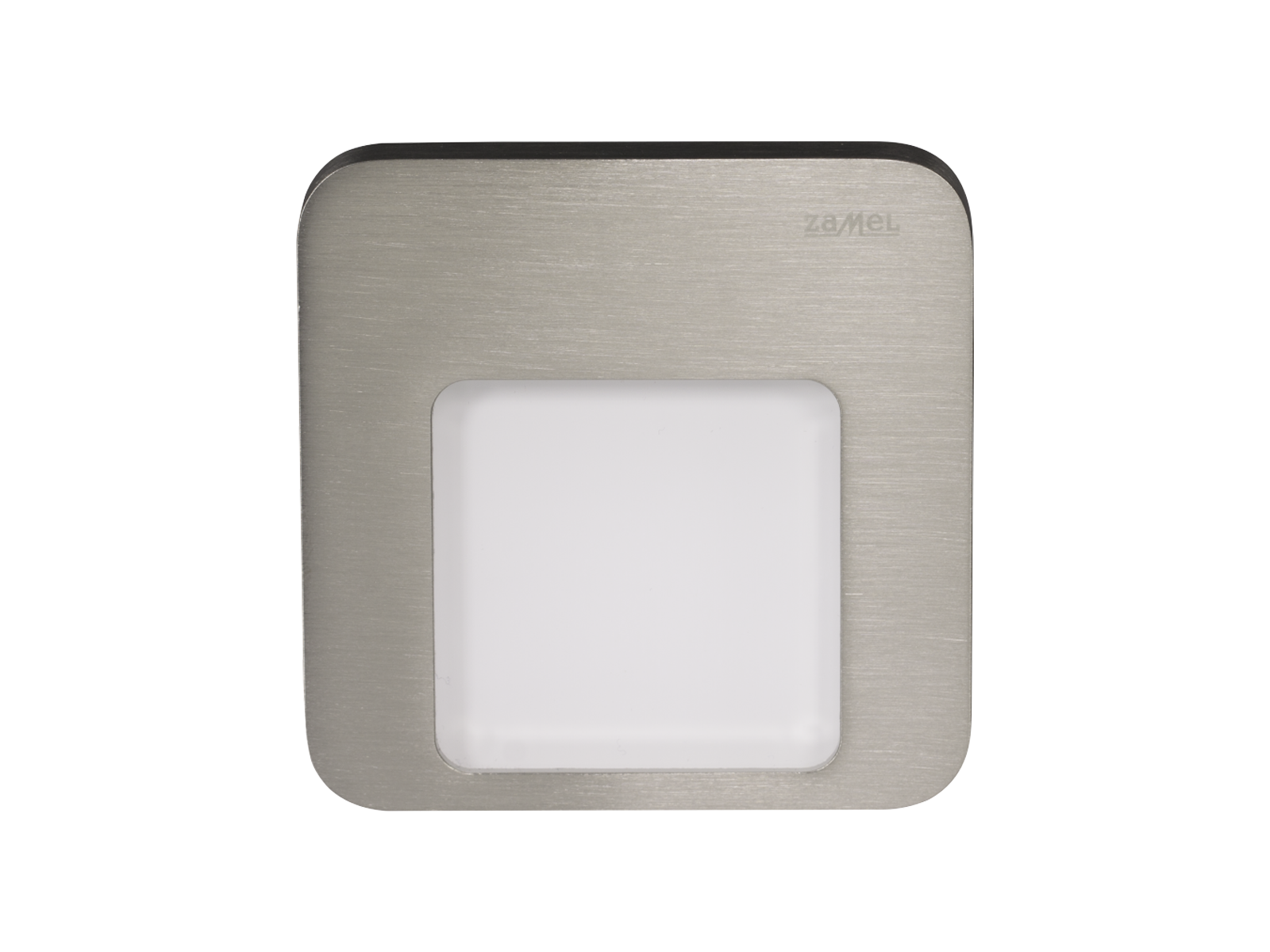 Svítidlo LED do KU krabice pod omítku LEDIX MOZA 230V AC, nerezová ocel, teplá bílá, IP20