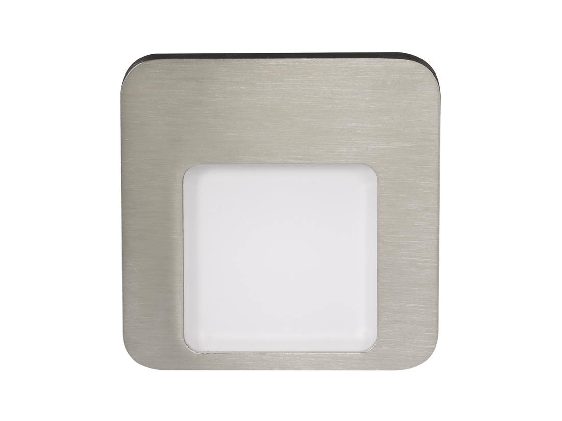 Svítidlo LED na omítku LEDIX MOZA 14V DC, nerezová ocel, teplá bílá, IP44